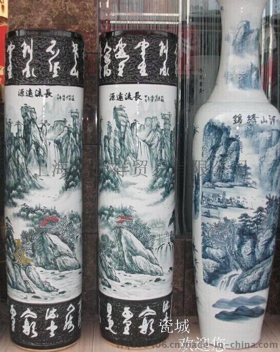 陶瓷大花瓶廠家，青花大花瓶，手工陶瓷大花瓶價(jià)格