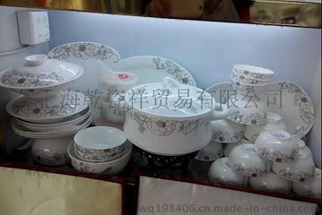 景德鎮(zhèn)青花瓷餐具 釉中彩骨瓷餐具